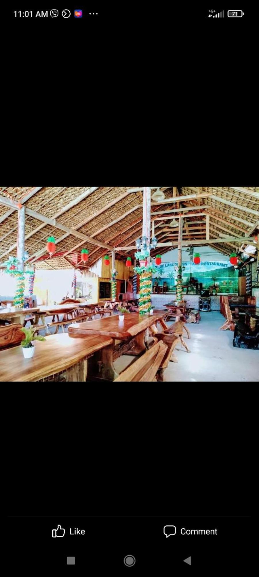 Blue Lagoon Inn And Restaurant, Pagudpud Mabubua 外观 照片